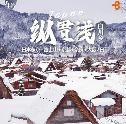 【上海出发】纵贯线 7日 东京富士山京都奈良大阪 商品图0