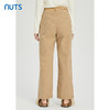 NUTS秋冬款卡其色气质百搭时尚高腰显瘦直筒休闲长裤女241073144 商品缩略图4