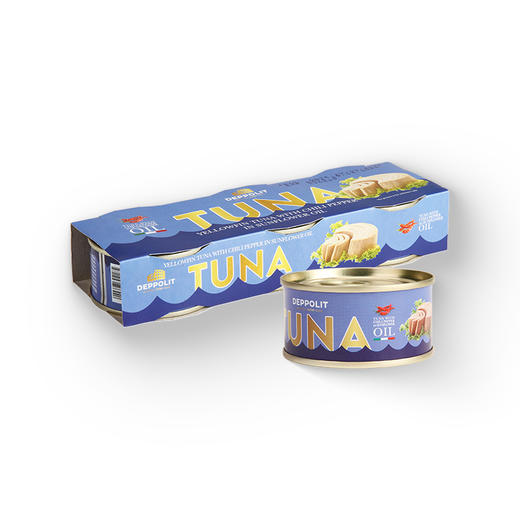 黄鳍金枪鱼罐头 葵花籽油/橄榄油/水浸 无添加剂 意大利进口 （中通发货） 商品图8