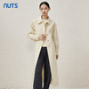 NUTS冬时尚气质设计感百搭简约显瘦双面毛呢大衣外套女342152047 商品缩略图0