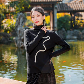 【秋冬保暖上衣】灵珑游弋毛织打底衫 | 现货加急发