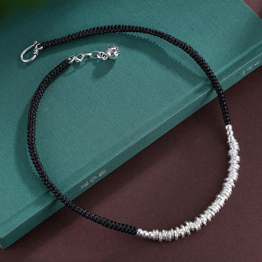 子佩集S925银【绽放之力】项链【TSN0002】纯银钱串原创2腰缠万贯盘缠盘缠2412 商品图8