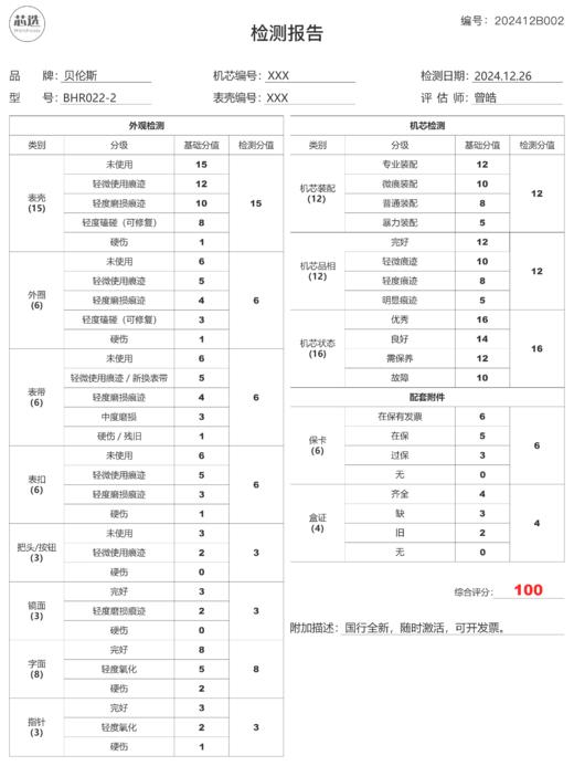 贝伦斯BHR022-2 商品图9