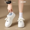 ZHR则则厚底增高板鞋女耐磨软底小白鞋春秋新款ins百搭运动休闲鞋 商品缩略图6