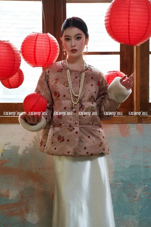 【门店同款】ENJOY冬季云敛-锦绣发财服羽绒外套 160704058 商品图0