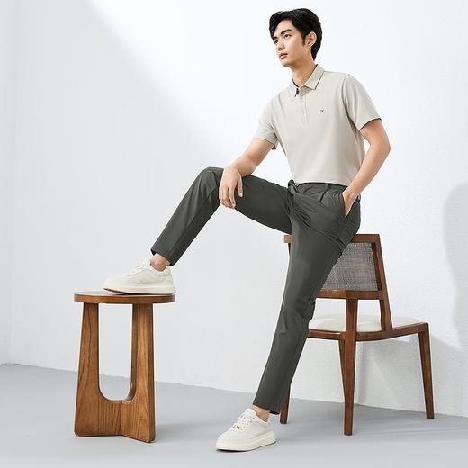 【三防】柒牌男装九分裤男锥形休闲裤2025春夏新款时尚百搭萝卜裤128H73700 商品图1