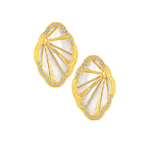 【熙】五行和韵·金 耳饰 商品图0