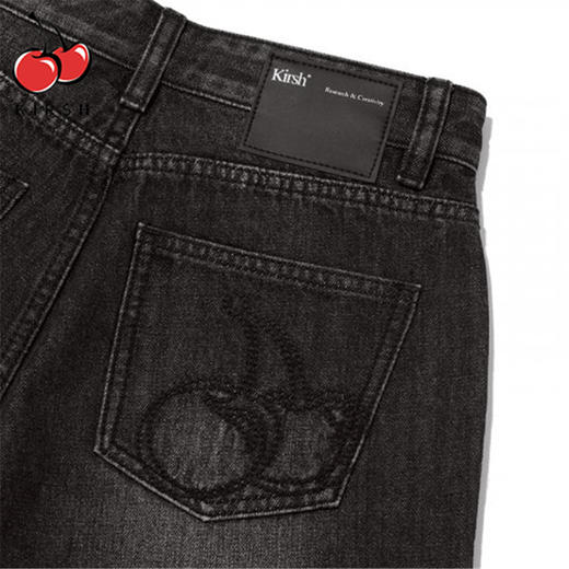 【分销】KIRSH 女 樱桃烫钻牛仔短裤 KKRMCDS502M 商品图5