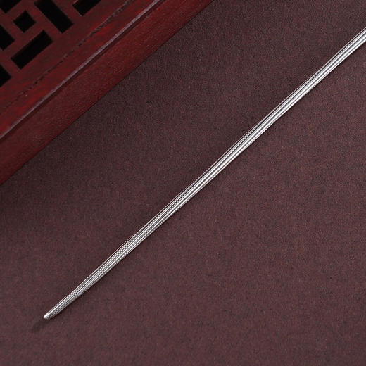 子佩集S925银【锦绣芳菲】发簪【TS00095】纯银仿古珐琅彩和田玉2412 商品图5