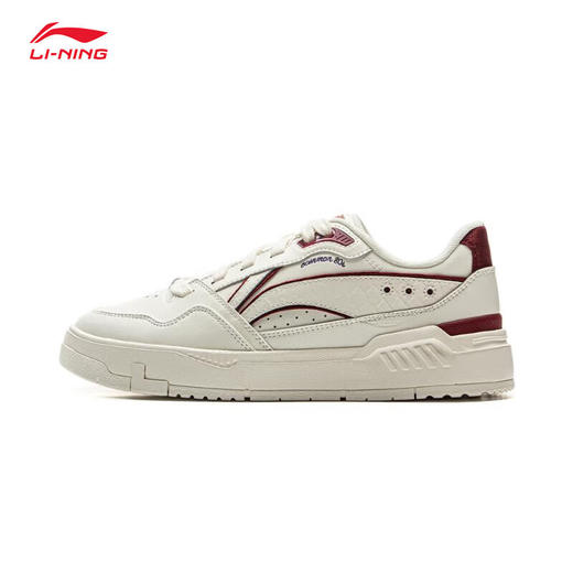 李宁休闲鞋女 2025春季新款COMMON 80S时尚休闲板鞋运动鞋AGCV024 商品图0