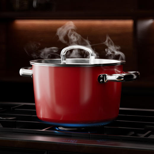 神田钛彩米微压炖锅22cm(赠硅胶铲) ，久烧不黑，质保30年！ 商品图11