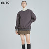 NUTS冬季新品时尚宽松遮肉纯色慵懒长袖T恤女241023159B 商品缩略图2