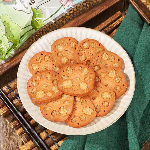 某辉同行卖爆-国家地理标志【荷花慢-宝应香糯桂花糖莲藕】无添加香精色素防腐剂-宝应县“荷藕之乡” 自然生长 秘制配方 粉糯甘甜 优中选优  500克单个糯米糖藕 打开就能吃 甜而不腻 入口即化 商品图11