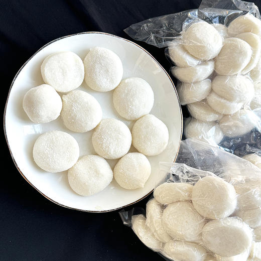 『湖北农家糯米糍粑』香甜软糯，手工制作，原味、红豆馅、绿豆馅三种口味 商品图6