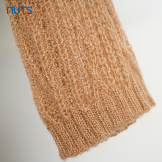 NUTS商场同款时尚百搭针织衫毛衣纯色上衣141052068 商品图4