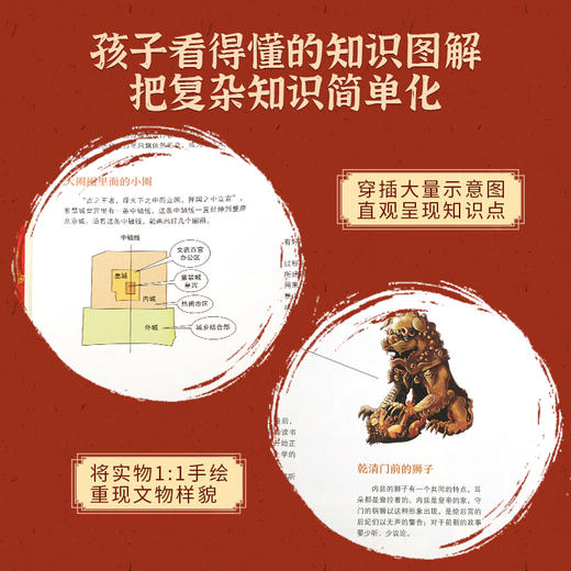 【青葫芦】漫步紫禁城 故宫儿童绘本6-12岁 精装大开本 商品图3