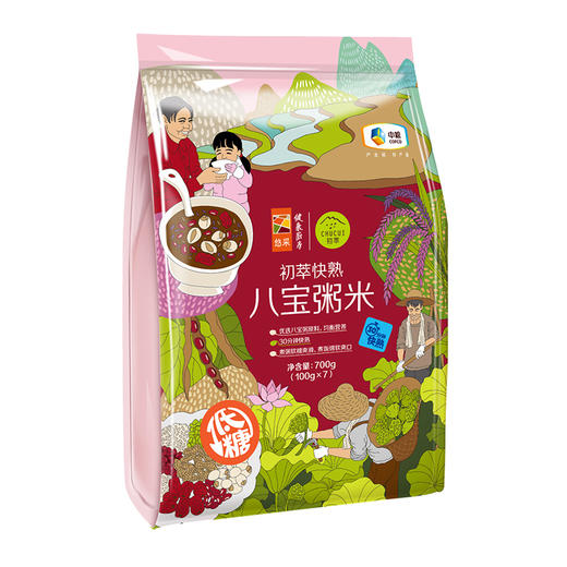 中粮初萃低糖快熟八宝粥米700g 商品图1