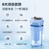 美的（Midea）冲牙器洗牙器便携冲牙器4种模式去除牙垢牙齿清洁洗牙器美牙仪送礼推荐海盐蓝CL2 商品缩略图1