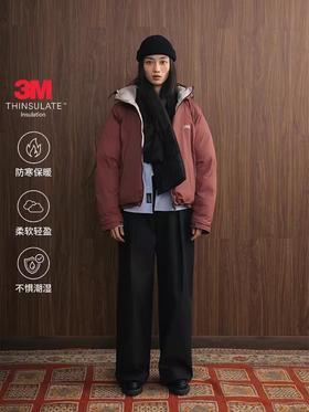 SUPERTOFU(SPTF)/MKS-AW24-J149/轻量化 蓬松柔软 3M气绒棉 连帽棉服外套