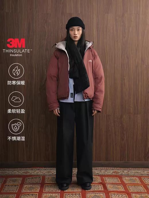 SUPERTOFU(SPTF)/MKS-AW24-J149/轻量化 蓬松柔软 3M气绒棉 连帽棉服外套 商品图0