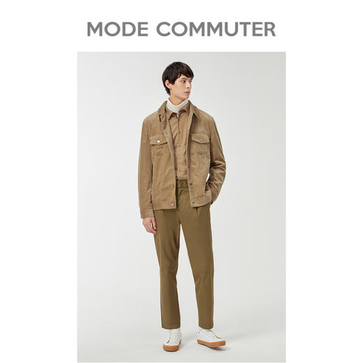 MC |MC男装秋冬热卖翻领夹克多色休闲短款外套 商品图1