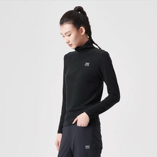 【12月26日  上午12:00 秒杀】XB巡回 女款高领堆堆领，男款半高领 双面绒保暖打底衫 商品图2