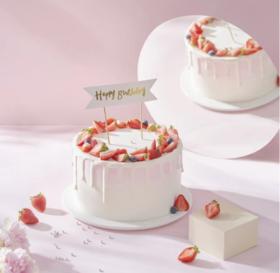 草莓季-草莓甜心 6英寸