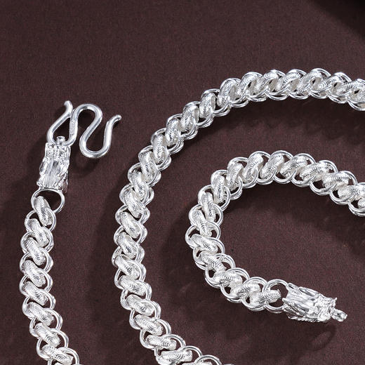 子佩集S999银【龙吟雪霁】项链【YHXL0017】纯银2412 商品图3