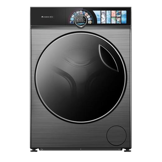 格力臻柔滚筒洗衣机 10kg 超快洗烘 至臻柔护 XQG100-DWD1401Fa1（珍珠黑） 商品图2