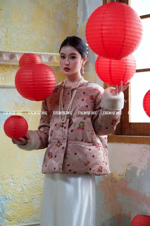 【门店同款】ENJOY冬季云敛-锦绣发财服羽绒外套 160704058 商品图2