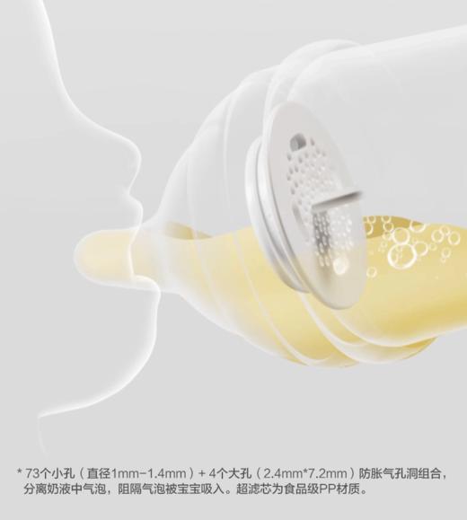 babycare80ml/120ml/240ml歪头仿母乳系列玻璃奶瓶 商品图4