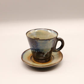 水墨渐变咖啡杯