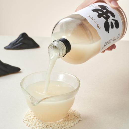 小冲山酒粕浊米酒（原味）500ml/瓶，细腻丝滑 商品图3