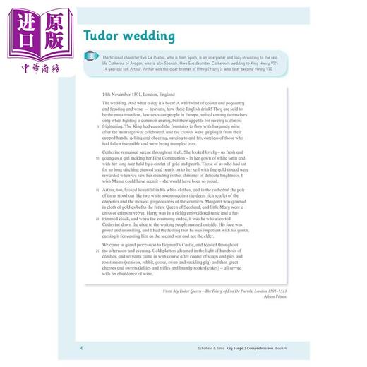 【中商原版】英国S&S教辅 KS2 Comprehension 4 KS2 阅读理解 4 10-11岁适用 英语阅读理解练习  小学英语教辅图书 英文原版  商品图3