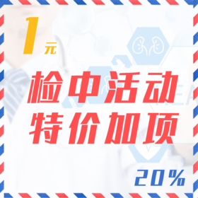 检中活动特价加项（20%）