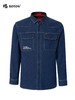 波顿男士高端柔软牛仔长袖衬衫休闲百搭外套MS619123 商品缩略图4