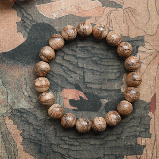 【青山特惠】10mm*19颗 马泥涝 沉香 手串 C00084 商品图2