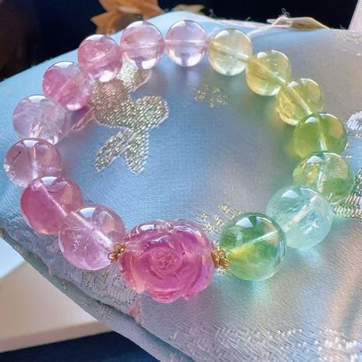 11mm单圈人鱼碧玺手串 商品图3