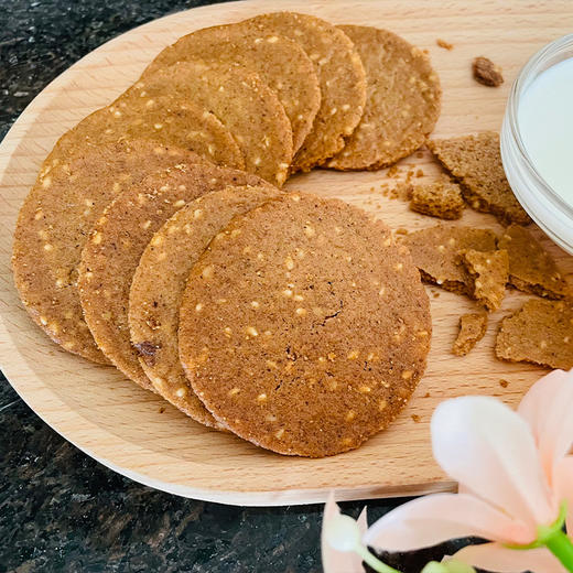 托岗黑青稞黑青稞脆饼120g 商品图2