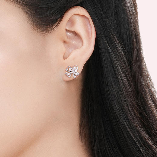 FANCI范琦 【爱你沈惜凡同款】繁花耳钉女925银时尚轻奢小众设计高级气质精致耳环 商品图3