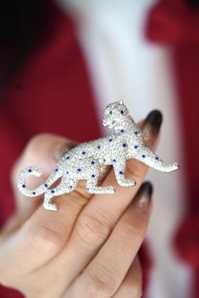 胸花「金钱豹」