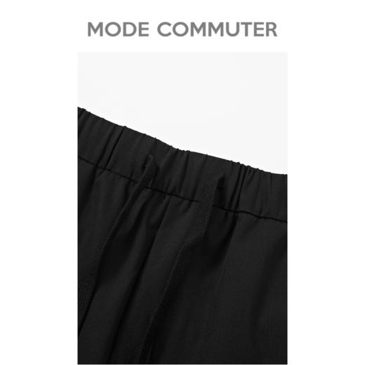 MODE COMMUTER春季腰部抽绳宽松收口休闲长裤男MCD102060A 商品图2