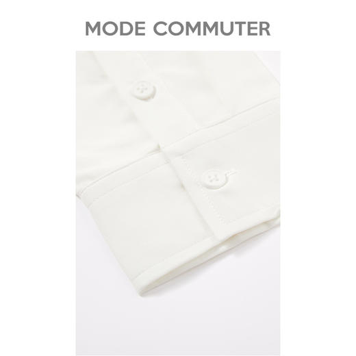 MC |MODE COMMUTER春季落肩立体口袋时尚翻领长袖衬衫男MCD103054A 商品图4