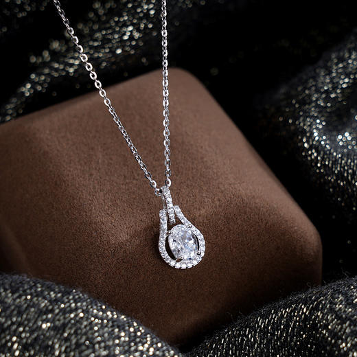 子佩集S925银【星河光芒】套链【YL-6798】纯银锆石时尚项链2412 商品图0