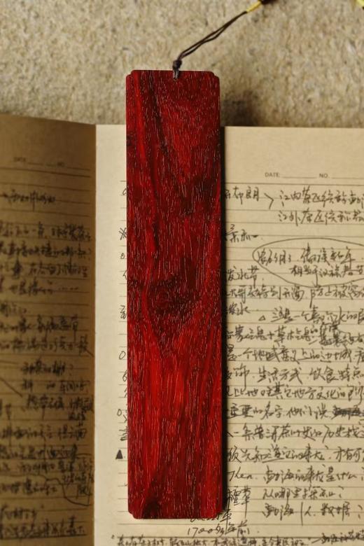 龙腾四海°小叶紫檀浮雕书签 商品图6