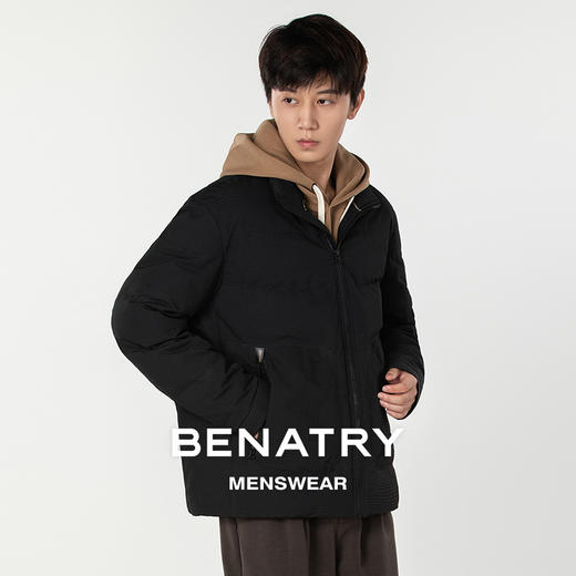 76贝纳川保暖立领男士休闲羽绒服EGP405276 商品图4