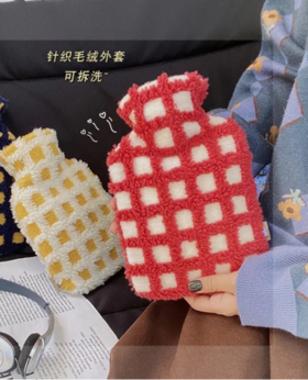 ❤️暖心暖手治愈神器❗️❗️【SOOKIE 治愈系羊羔绒热水袋】➡️1000ml大容量，温暖加倍，💥这个天气不叫降温是速冻❄️，速度码起❗️ ❗️ 