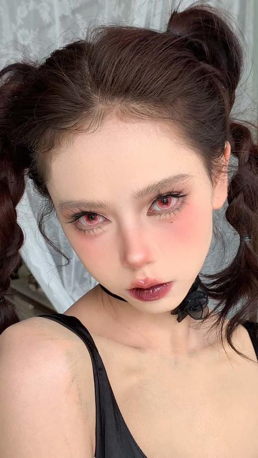 Hot girls（Hotgirl） 半年抛  玻璃心 直径14.5mm着色14.0mm 商品图1