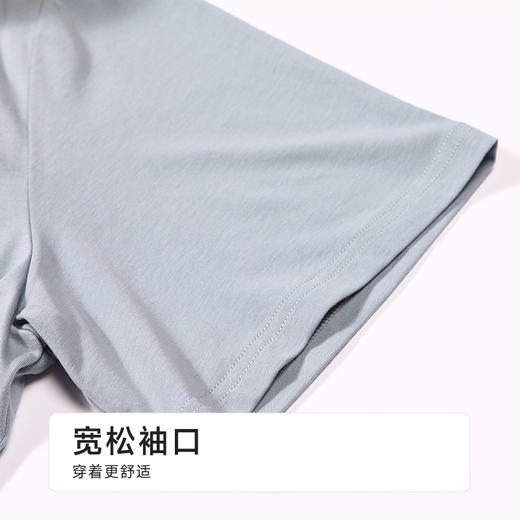都市丽人男士莫代尔短袖套装薄棉莫拉架亲情蜜语眠眠衣短袖类FHH0A1 商品图7
