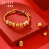 灵蛇献瑞 五福蛇 足金蛇转运珠国潮中国风黄金生肖蛇宝宝礼物MEMORA诗普琳HP826801一口价 商品缩略图3